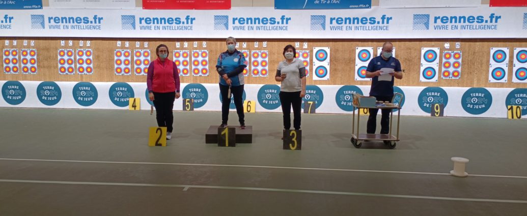 Salle - Rennes 28 décembre 2021 - Podium FBB