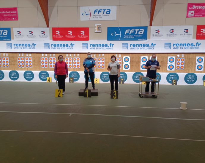 Salle - Rennes 28 décembre 2021 - Podium FBB